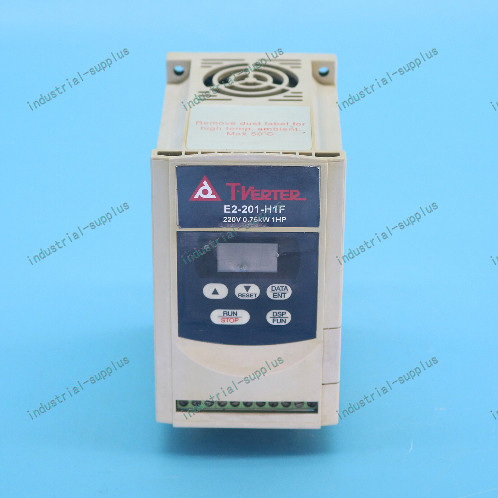 Used 1PC For TECO Taian E2-201-H1F 220V 0.75KW inverter Free Shipping