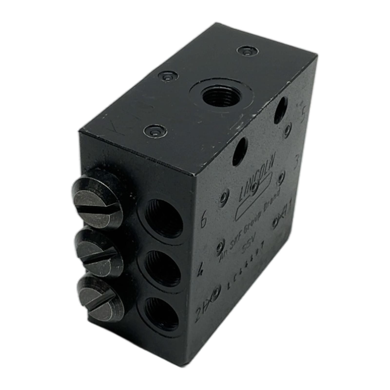 SSV 6-K LC44497 LINCOLN, Lincoln Progressive Metering Device 6 Outlets SSV6, …