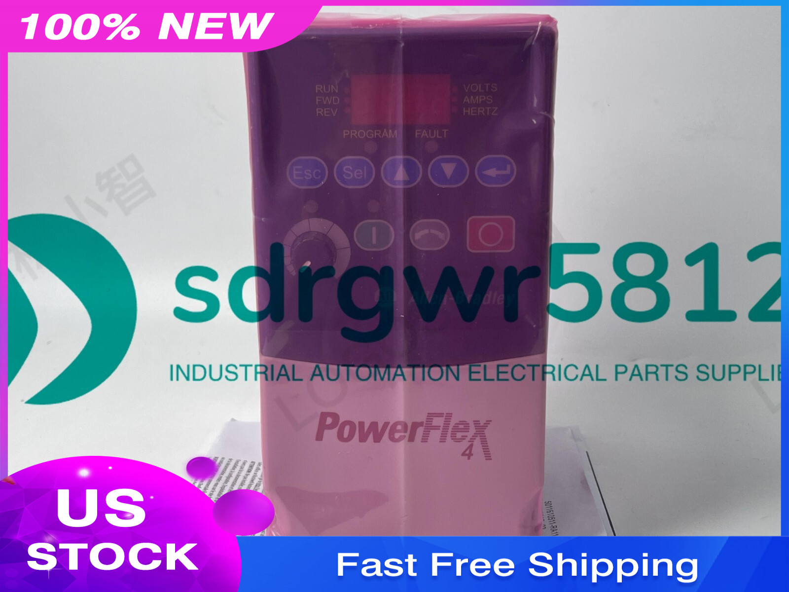 22A-D4P0N104 Allen-Bradley Powerflex 4 1.5KW 2HP AC Drive 22AD4P0N104 US STOCK