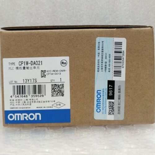 CP1W-DA021 New Omron CP1W-DA021 PLC Module