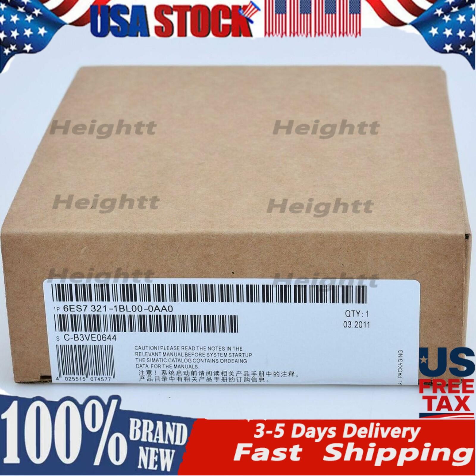 One New Siemens 6ES7 321-1BL00-0AA0 6ES7321-1BL00-0AA0 In Box Fast Shipping