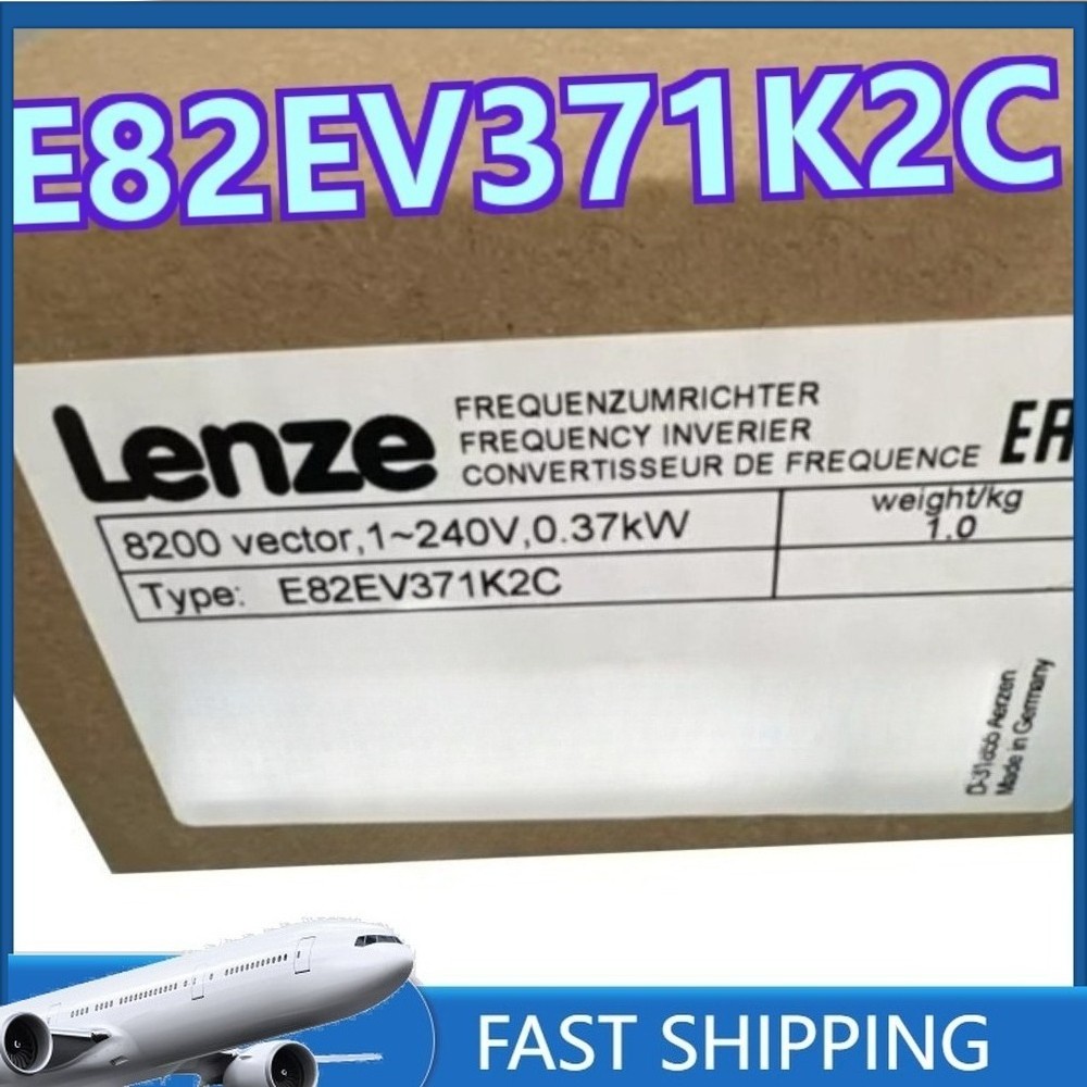E82EV371K2C 1PCS Brand New LENZE E82EV371_2C Frequency Inverter Fast ship