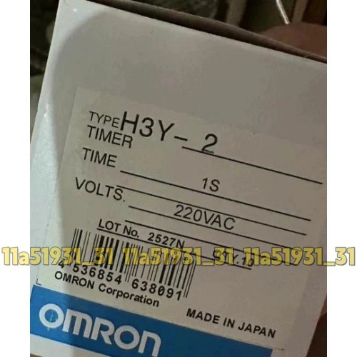 1PC New Omron H3Y-2 H3Y2 PPower-on Delay Timer Relay 8 Pins Free Shipping