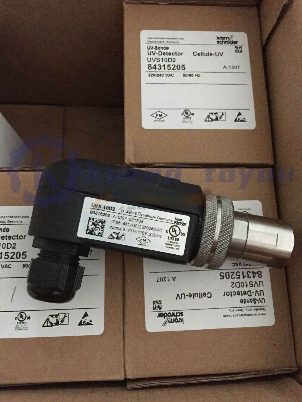 1pcs Krom schroder ultraviolet probe UVS 10D2 84315205 220/240VAC 50/60Hz NEW ~