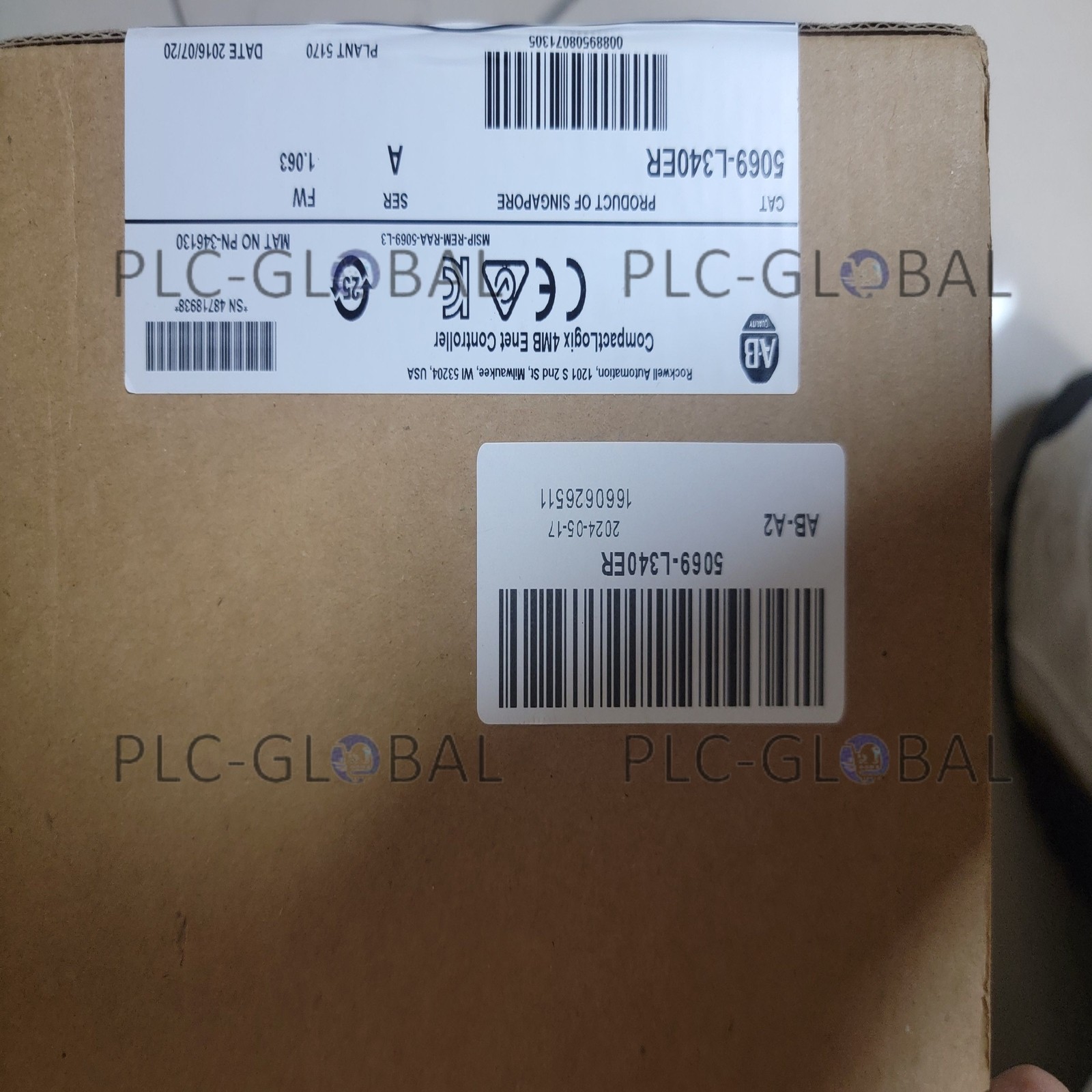 1PC Brand New Allen-Bradley 5069-L340ER US stock Warranty Included