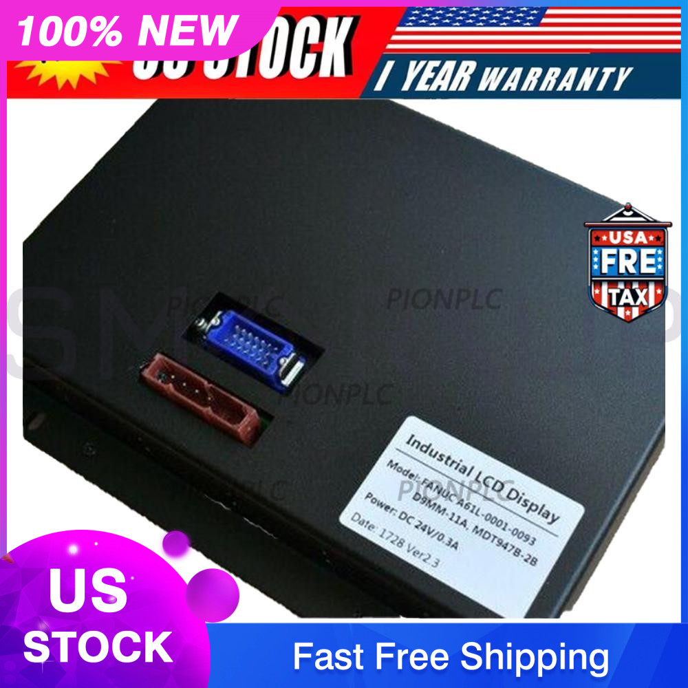 New In Box FANUC A61L-0001-0093 Industrial LCD Display US Free TAX