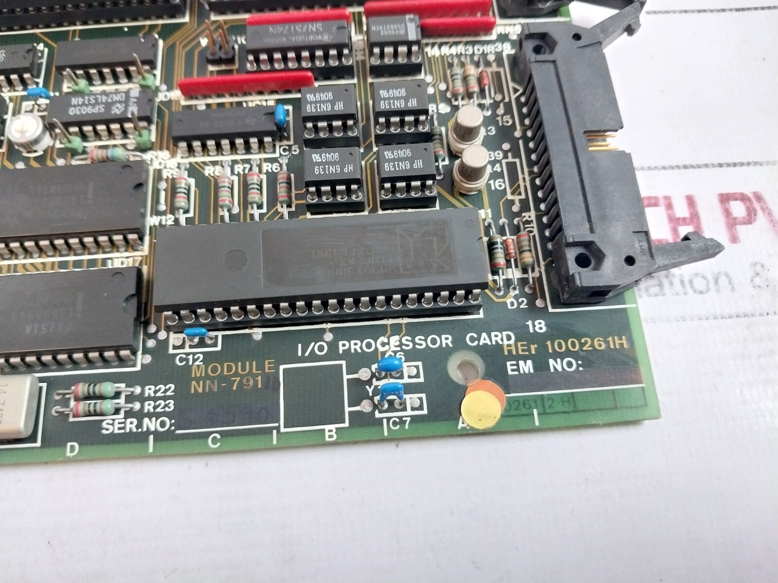 Norcontrol Automation NN-791.10 I/O Processor Card HER 100261H