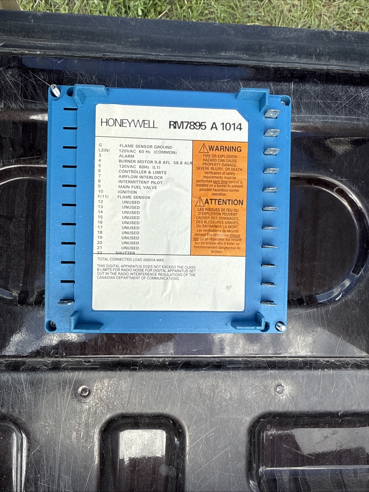 Free Shipping Refurbished Honeywell RM7895A1014 Burner Control RM7895A 1014