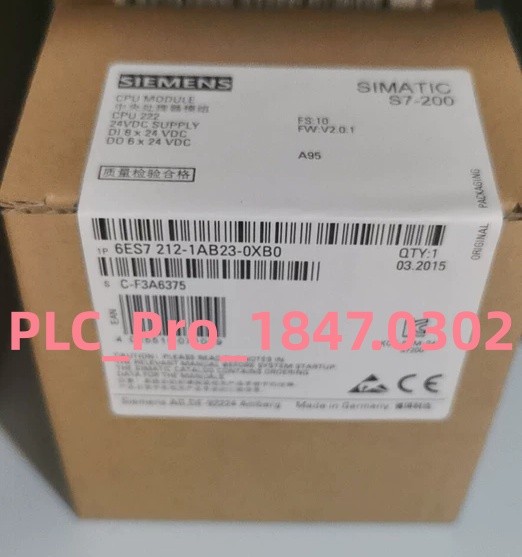 6ES7212-1AB23-0XB0 1PCS New SIEMENS 6ES7 212-1AB23-0XB0 Module Fast shipment