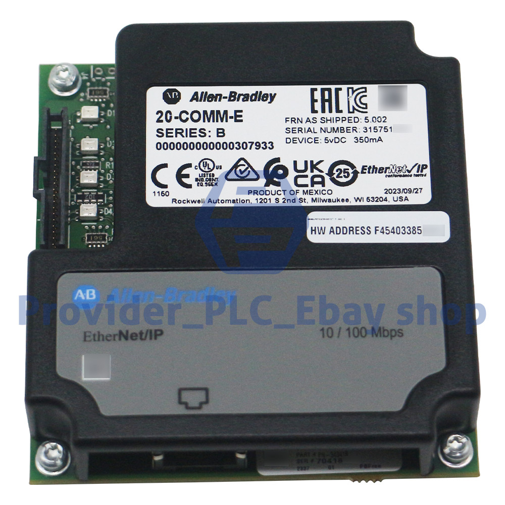 NEW Factory Sealed Allen Bradley 20-COMM-E SER B Ethernet / IP Adaptor 20COMME