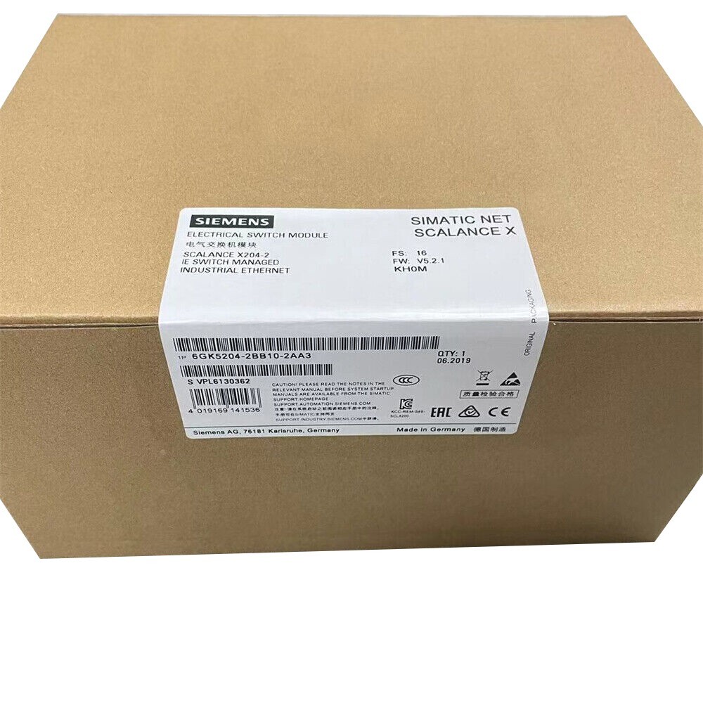 6GK5204-2BB10-2AA3 New Sealed Siemens PLC Module 6GK5204-2BB10-2AA3 IPCS