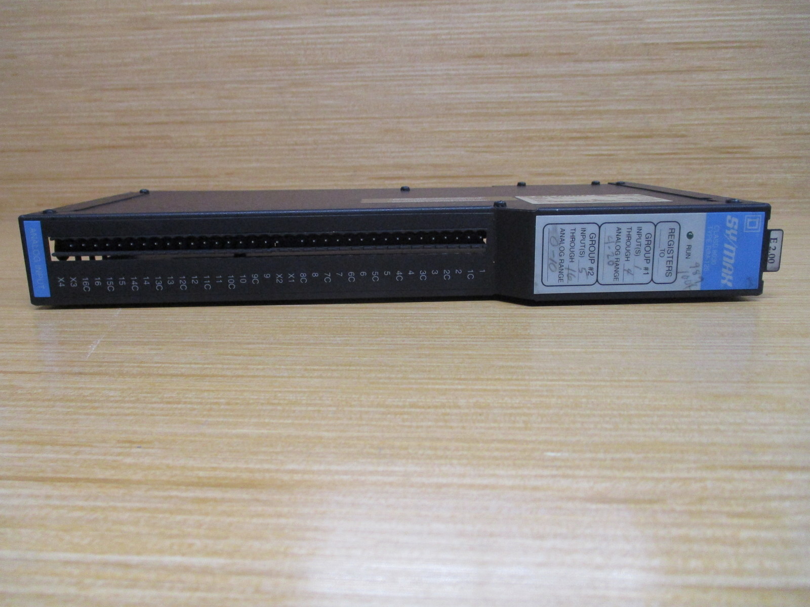 Square D 8030-RIM-125 Analog Input Module Ser.E, Rev 2.00