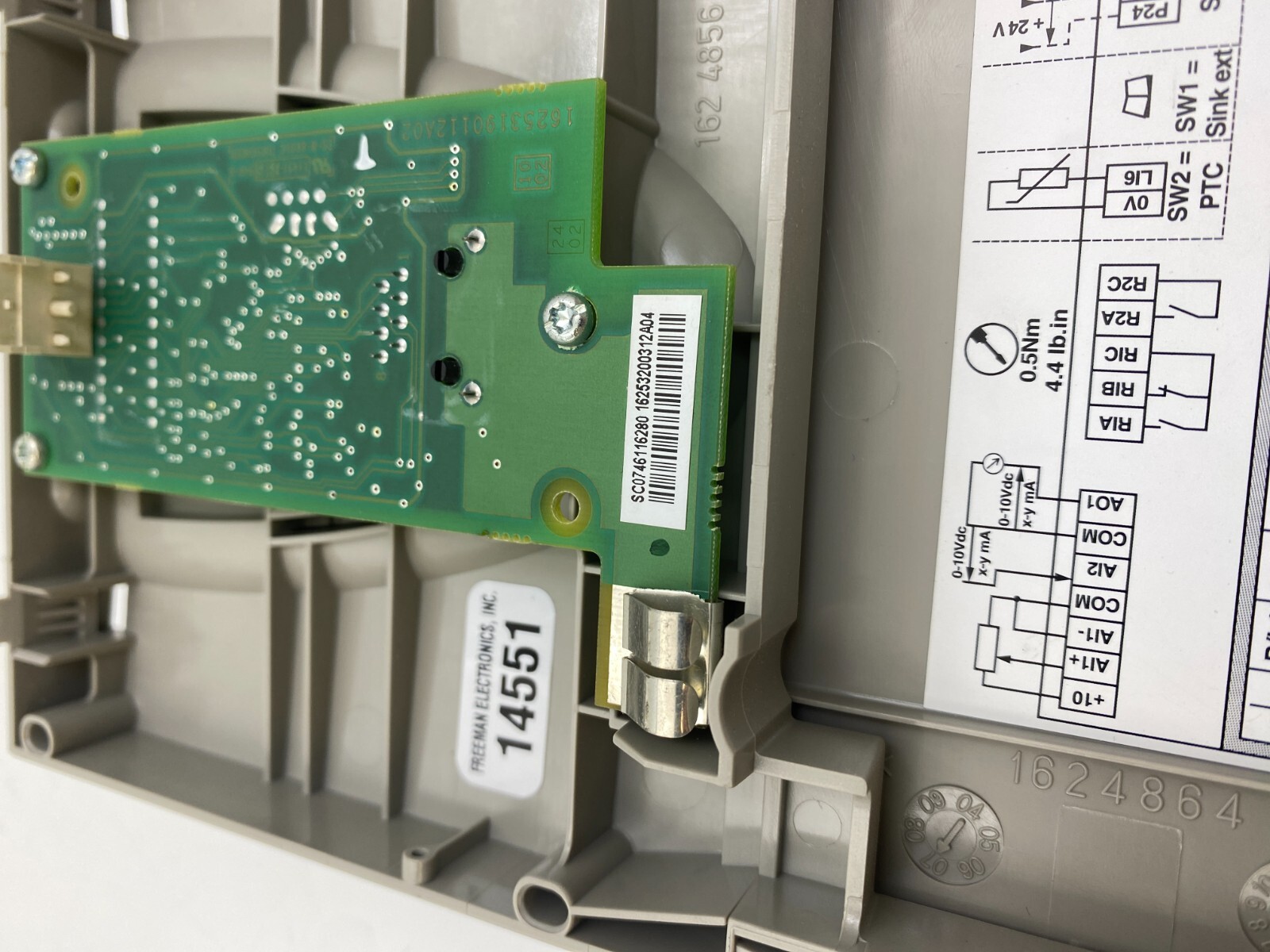 Schneider Electric VW3A1101 SC0746116280 Remote Graphic Terminal 8-Lines Display