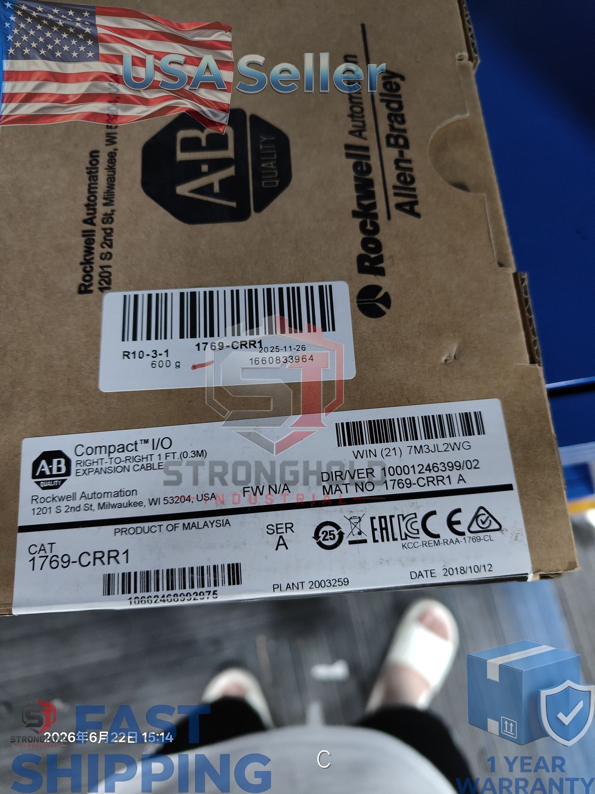 1PC New in box 1769-CRR1 Allen-Bradley USA STOCK