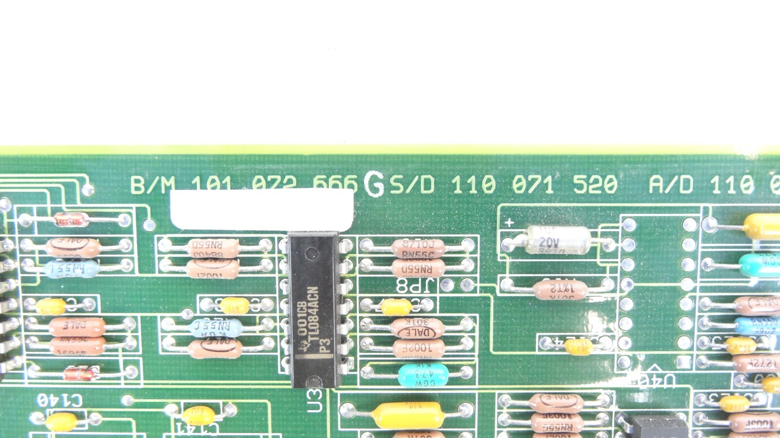 Powerware / Exide 101072666 Rev G / 118302581 S6000 Analog Board PCB Assembly