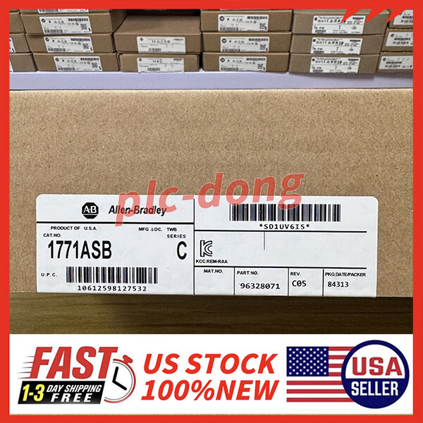 New Sealed Allen-Bradley 1771-ASB Remote I/O Adapter Module Free Shipping