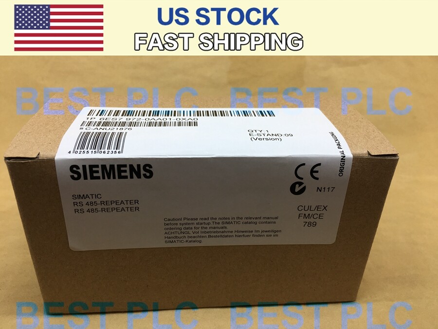 New In Box Siemens PLC 6ES7972-0AA01-0XA0 6ES7 972-0AA01-0XA0 free ship