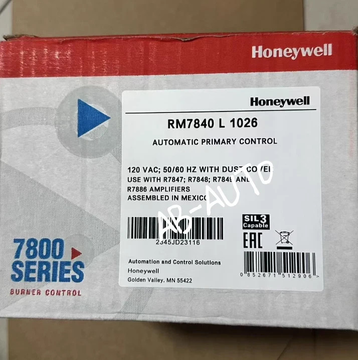A brand new RM7840L1026 burner control RM7840L1026