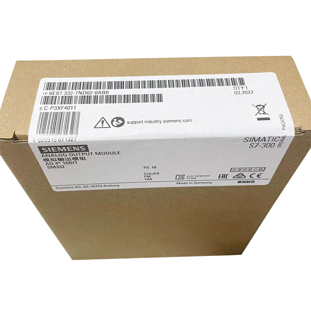 1PC Siemens 6ES7332-7ND02-0AB0 6ES7 332-7ND02-0AB0 New Module In Box