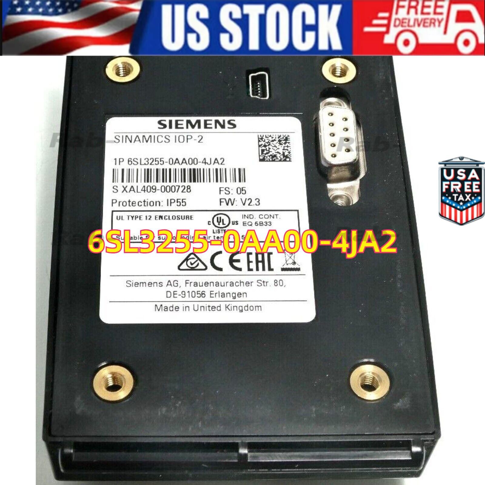 New Siemens 6SL3 255-0AA00-4JA2 6SL3255-0AA00-4JA2 G Intelligent Operator Panel
