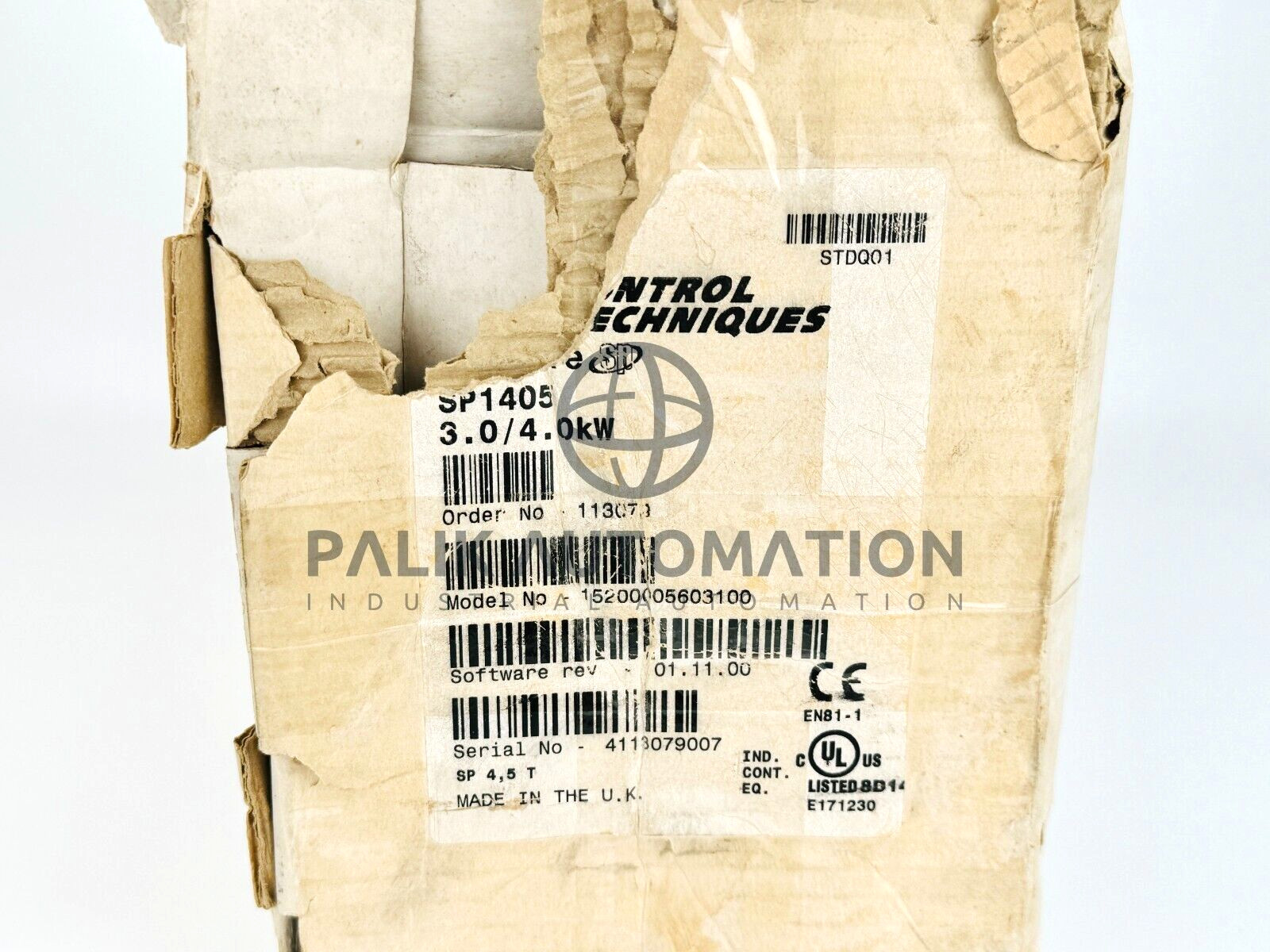 EMERSON Control Techniques SP1405 UNIDRIVE SP 3.0 /4.0 kW MADE IN UK NEW