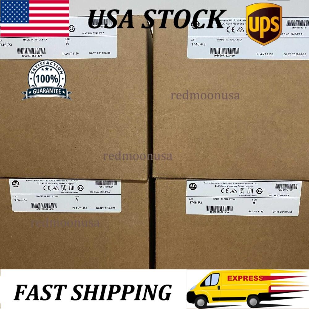 New Factory Sealed AB 1746-P3 /A SLC 500 Power Supply Module 1746P3