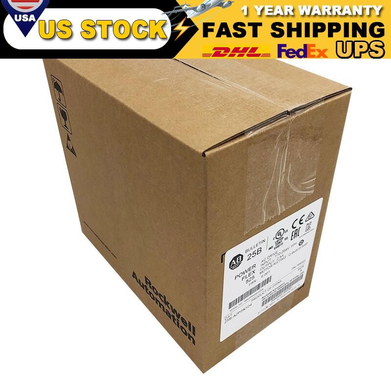 New 25B-A2P5N104 Power 525 AC Drive 0.4kW/0.5HP FREE 25BA2P5N104 US Free Tax