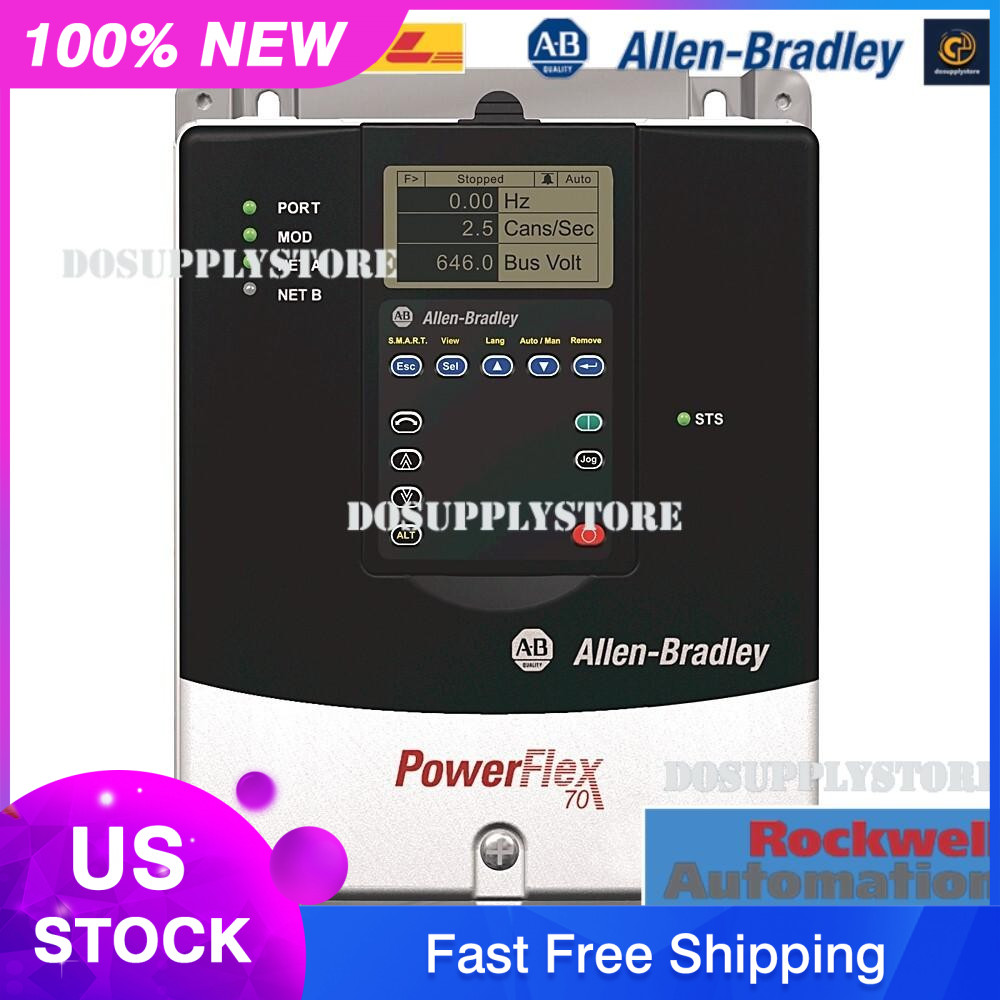 Allen-Bradley 20AC5P0A0AYNANC0 3-Phase 2.2kW 5A 400V 3HP AC Drive~AD