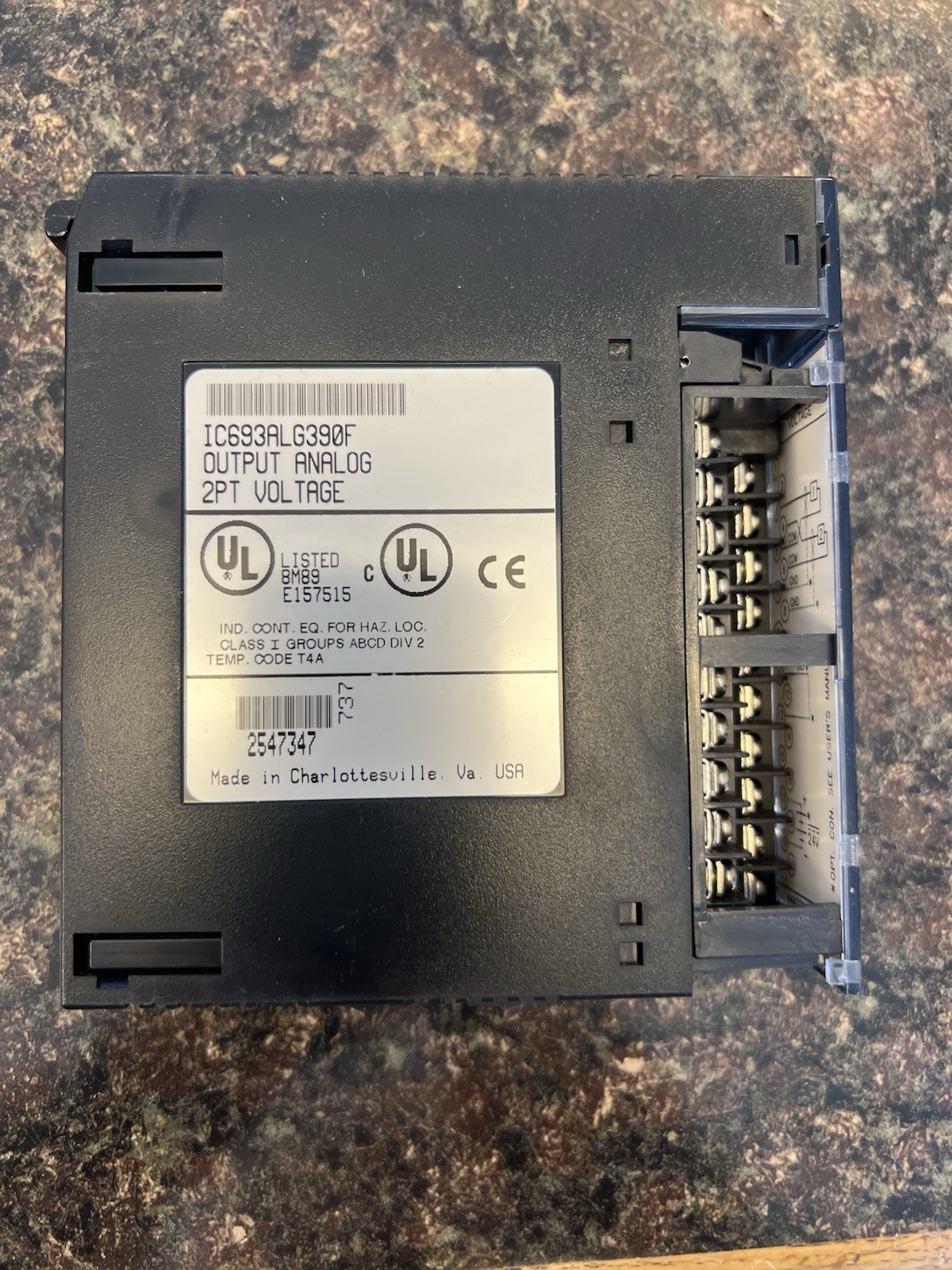 IC693ALG390F OUTPUT ANALOG module