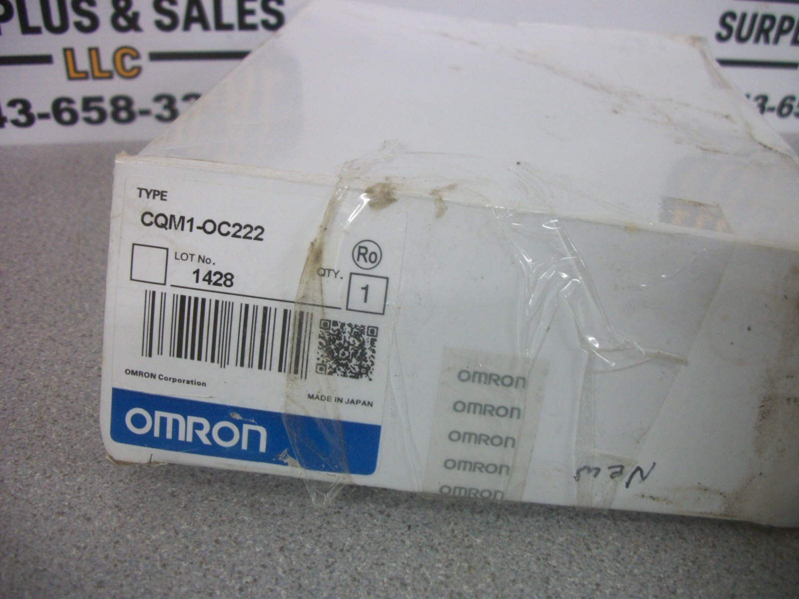 OMRON PLC OUTPUT UNIT CQM1-OC222 NIB