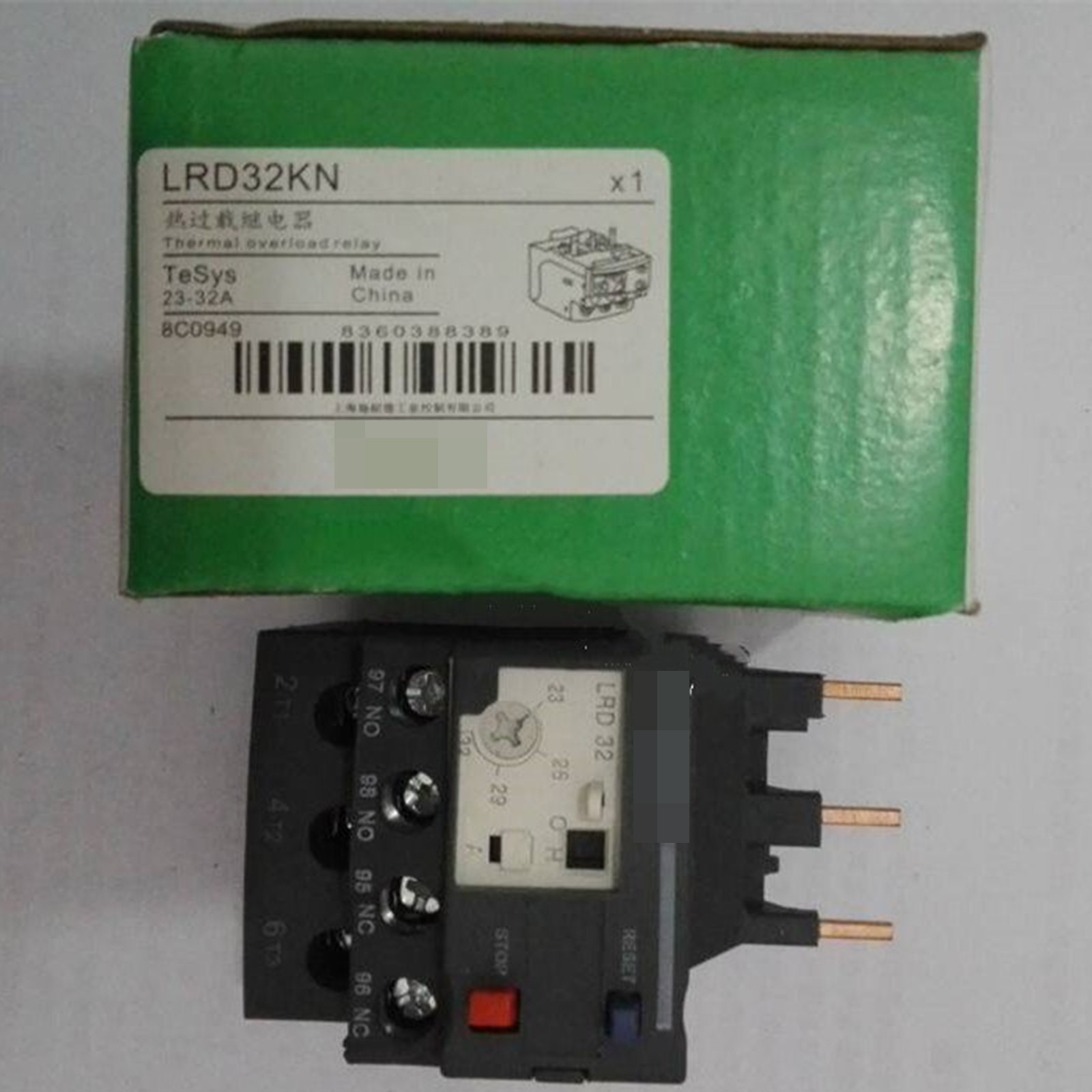 one new Schneider LRD32KN Thermal Overload Relay 23-32A Quality assurance