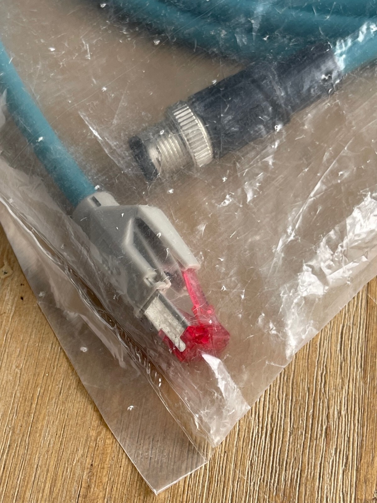 SICK SSL-2J04-G05ME ETHERNET CAT5e CABLE 6034415 MALE CONNECTOR M12 4-PIN NEW