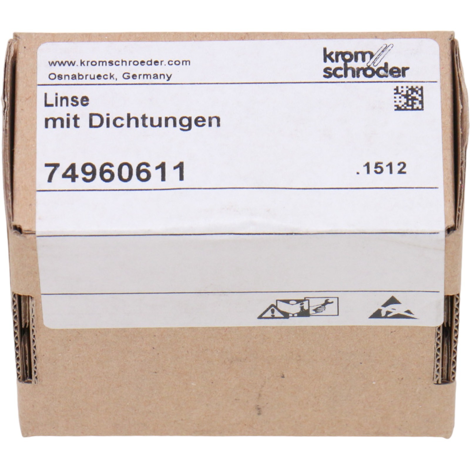 KROM SCHROEDER 74960611, Quartz glass lens with seal New in stock at PLC2DAY