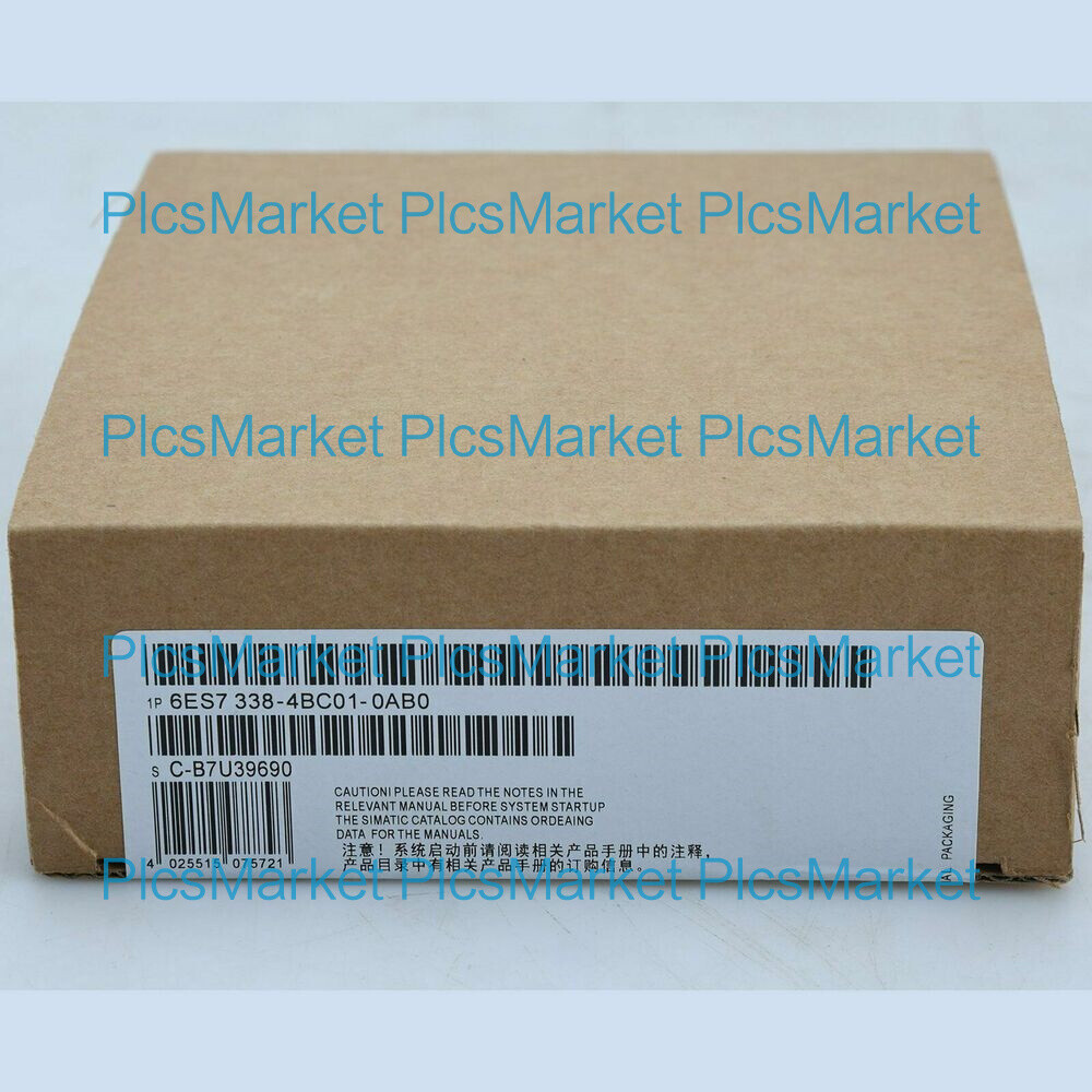 1PC New Siemens 6ES7 338-4BC01-0AB0 PLC Modul 6ES73384BC010AB0 free shipping