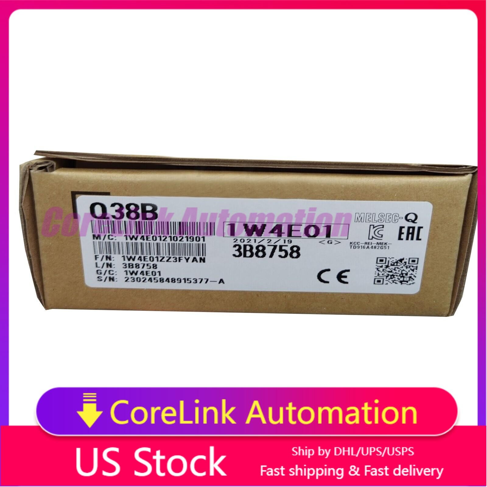 Q38B New Sealed Mitsubishi Basic base unit Power PLC MODULE Q38B