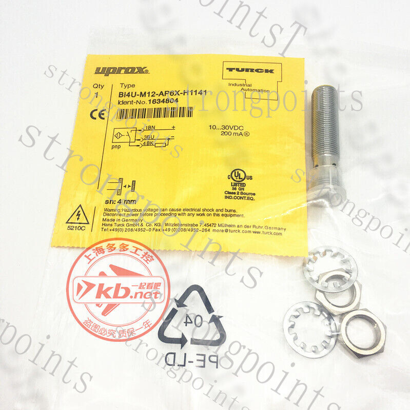 1PC TURCK BI4U-M12-AP6X-H1141 1634804 Inductive sensor PNP ~