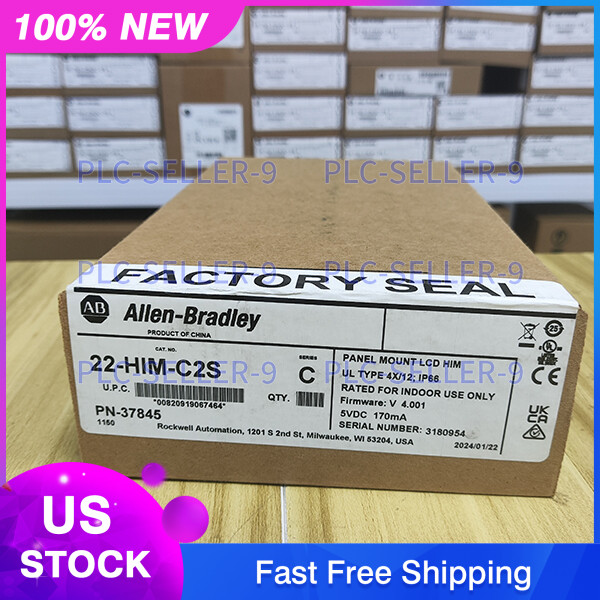 New Original Allen-Bradley 22-HIM-C2S Interface Module Sealed FREE SHIP 22HIMC2S