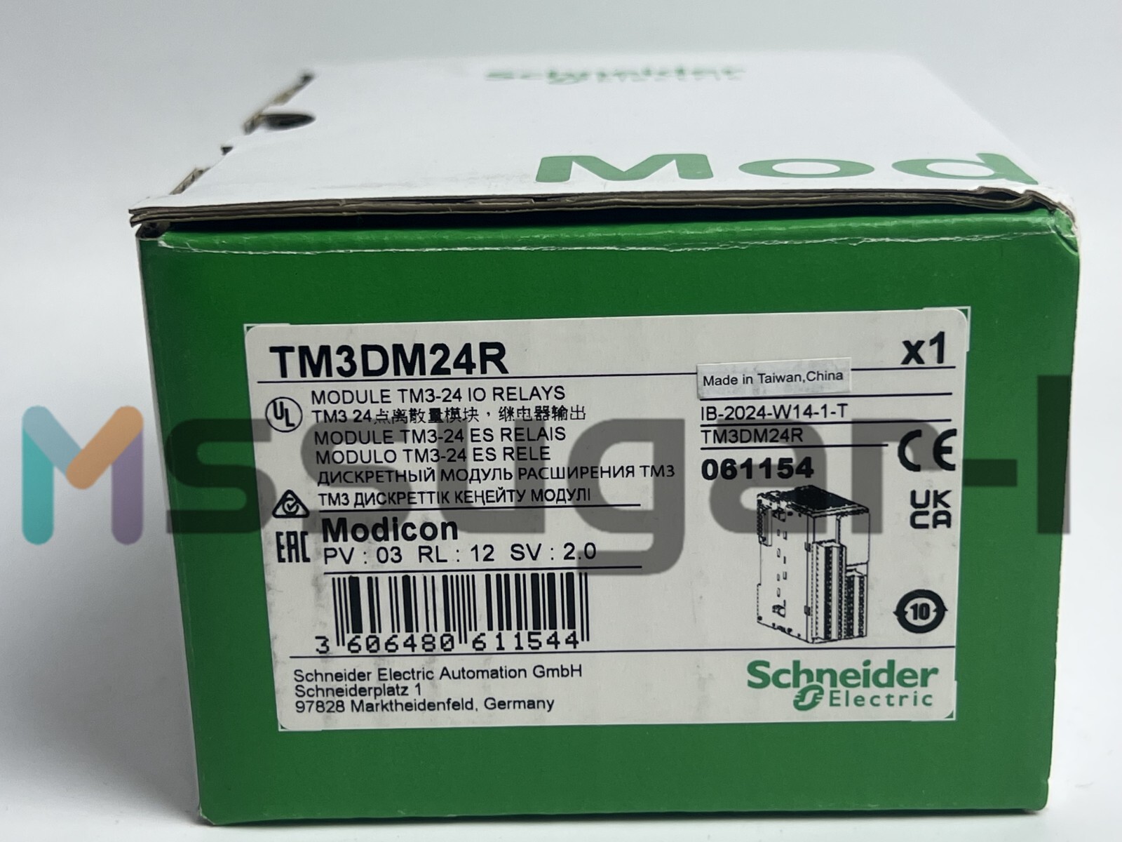 1-piece brand new Schneider TM3DM24R programmable programmable module with box