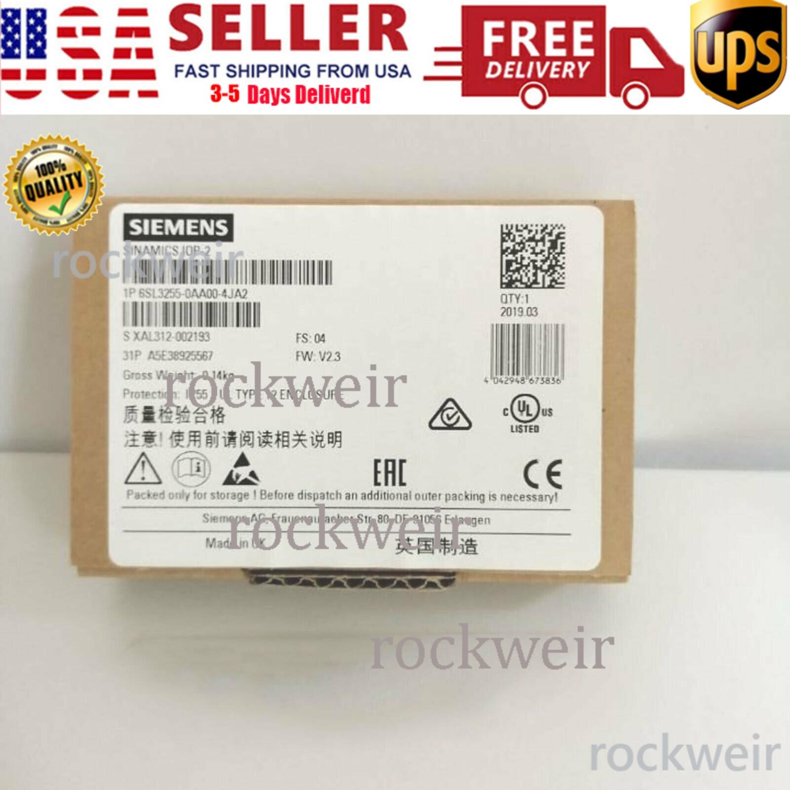 New Siemens 6SL3255-0AA00-4JA2 G Intelligent Operator Panel 6SL3 255-0AA00-4JA2