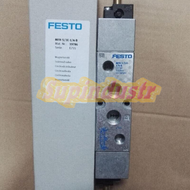 New 1PC MFH-5/3E-1/4-B 19786 Solenoid Valve