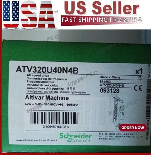 1PC New Schneider ATV320U40N4B 4Kw Inverter Fast Shipping