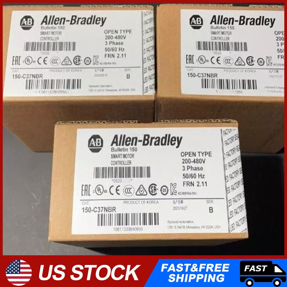 NEW IN BOX New In BoxAB 150-C37NBR SMC-3 37A Smart Motor Controller
