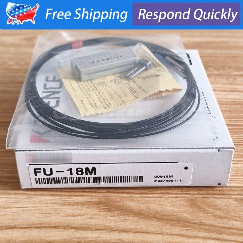 NEW Photoelectric Fiber Optic Sensor Amplifier Switch FU18M For Keyence FU-18M