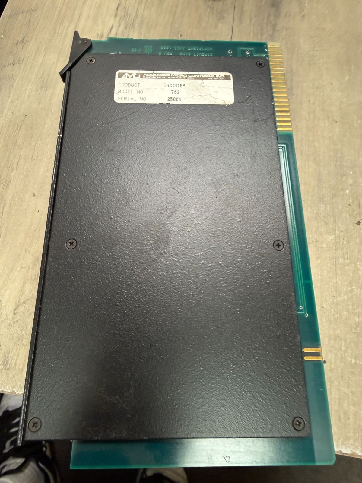 Amci Advanced Micro Control 1762 Encoder Module Advanced interface