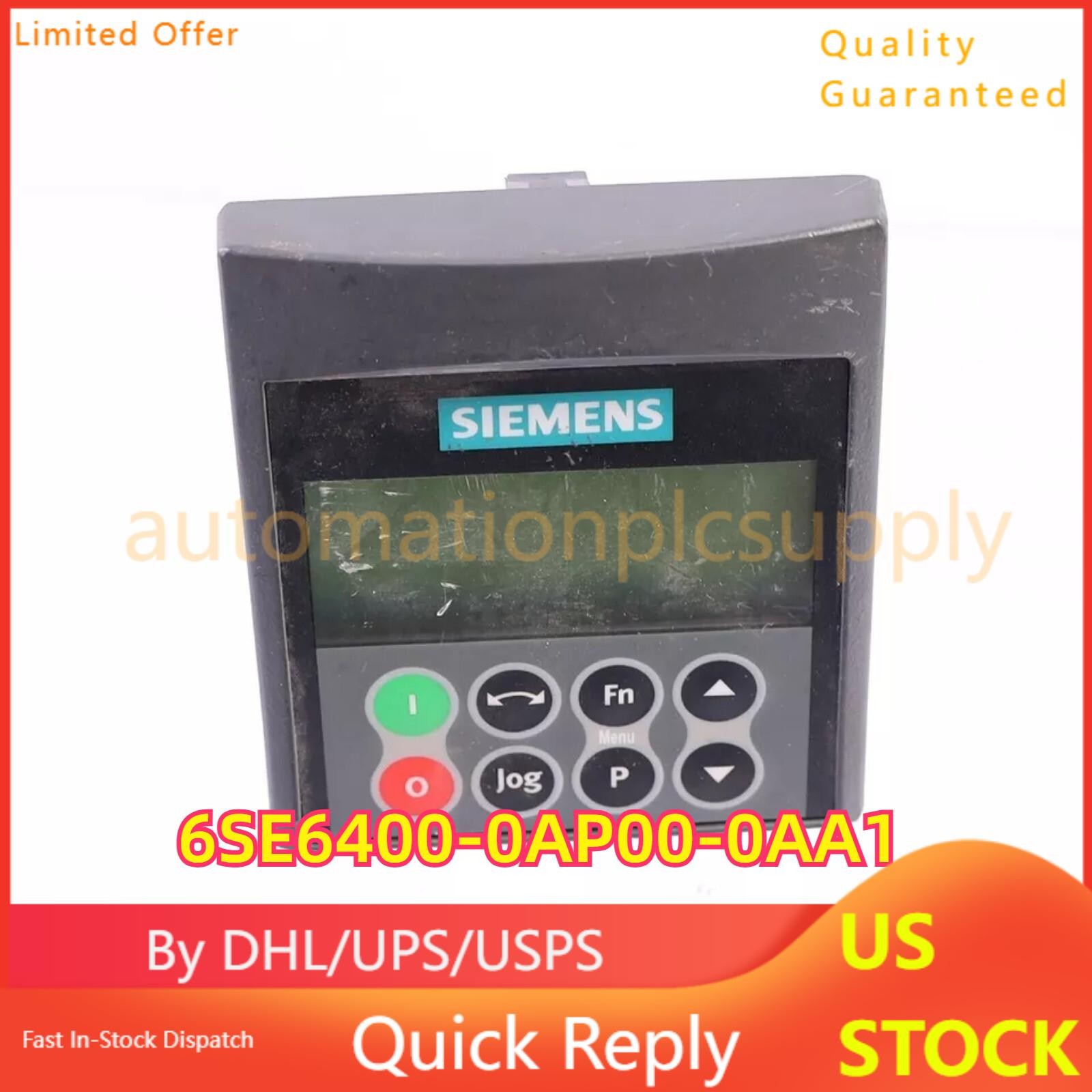 6SE6400-0AP00-0AA1 New Siemens 6SE6 400-0AP00-0AA1 Advanced Operator Panel