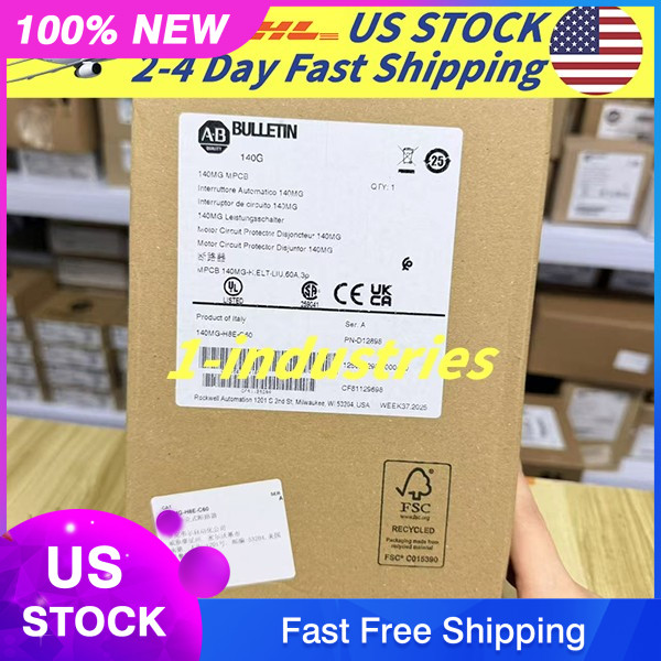 140MG-H8E-C60 Allen‑Bradley 60A Motor Protector 200‑690V 3‑Phase