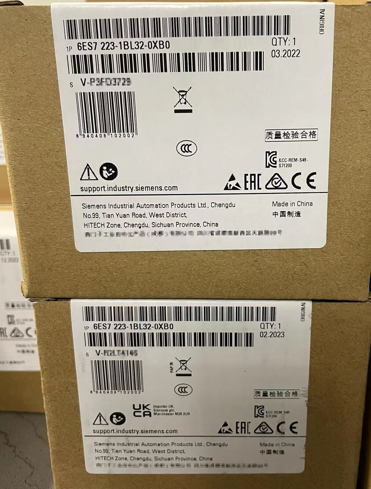 New Siemens 6ES7223-1BL32-0XB0 6ES72231BL320XB0 S7-1200 Digital I/O SM 1223