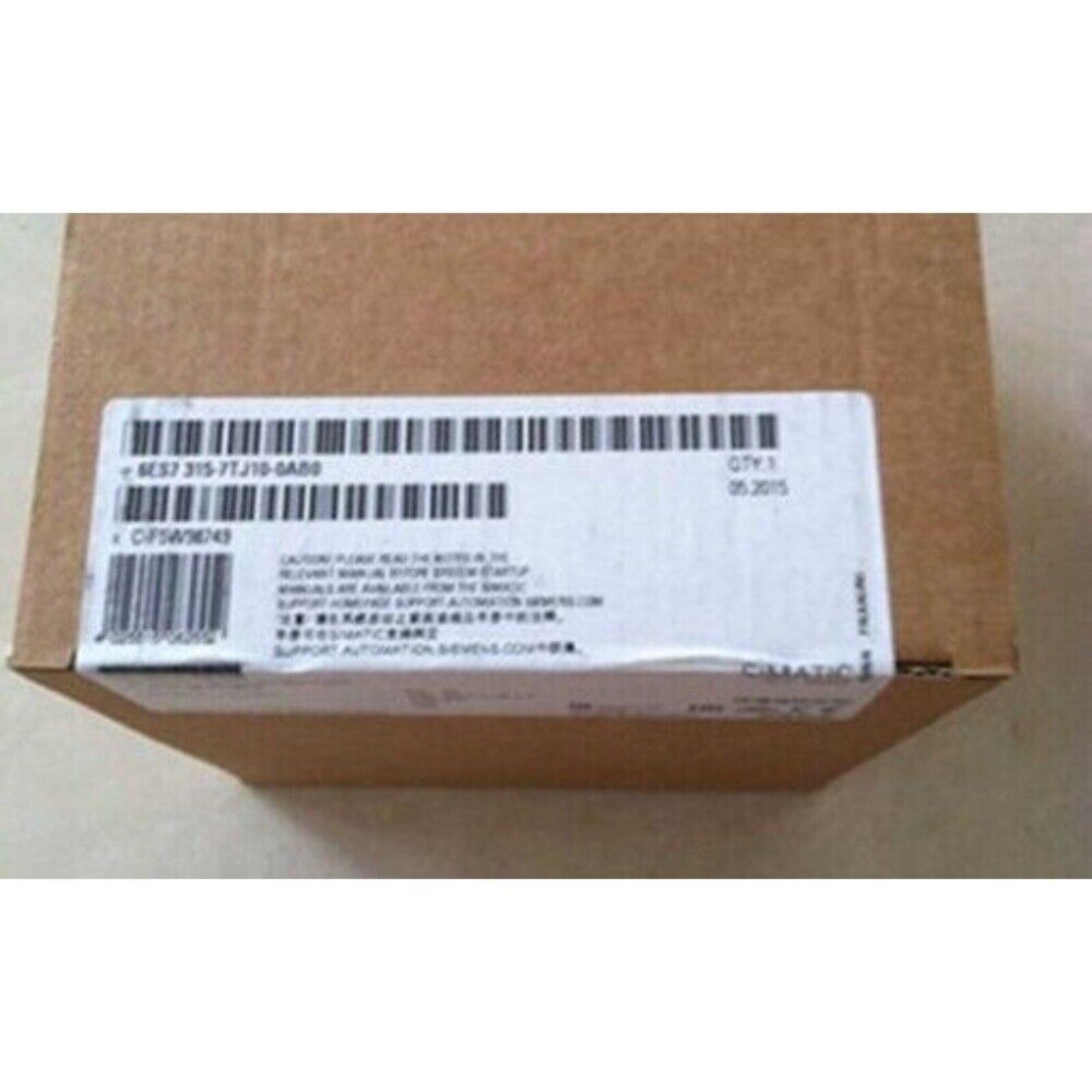 New Siemens S7-300 CPU 315T-3 PN/DP 6ES7315-7TJ10-0AB0 6ES73157TJ100AB0