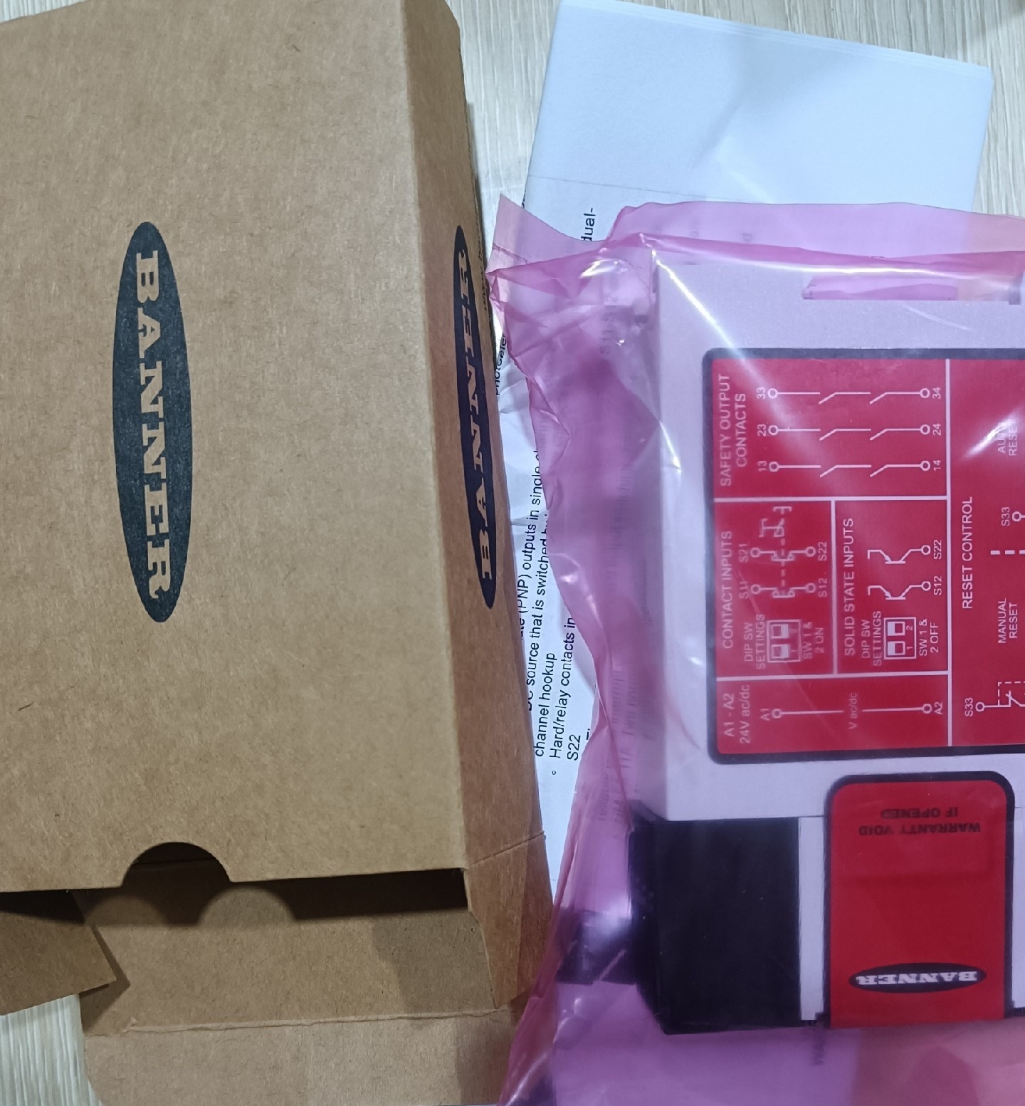 1pc Brand New Banner Safety Relay UM-FA-9A