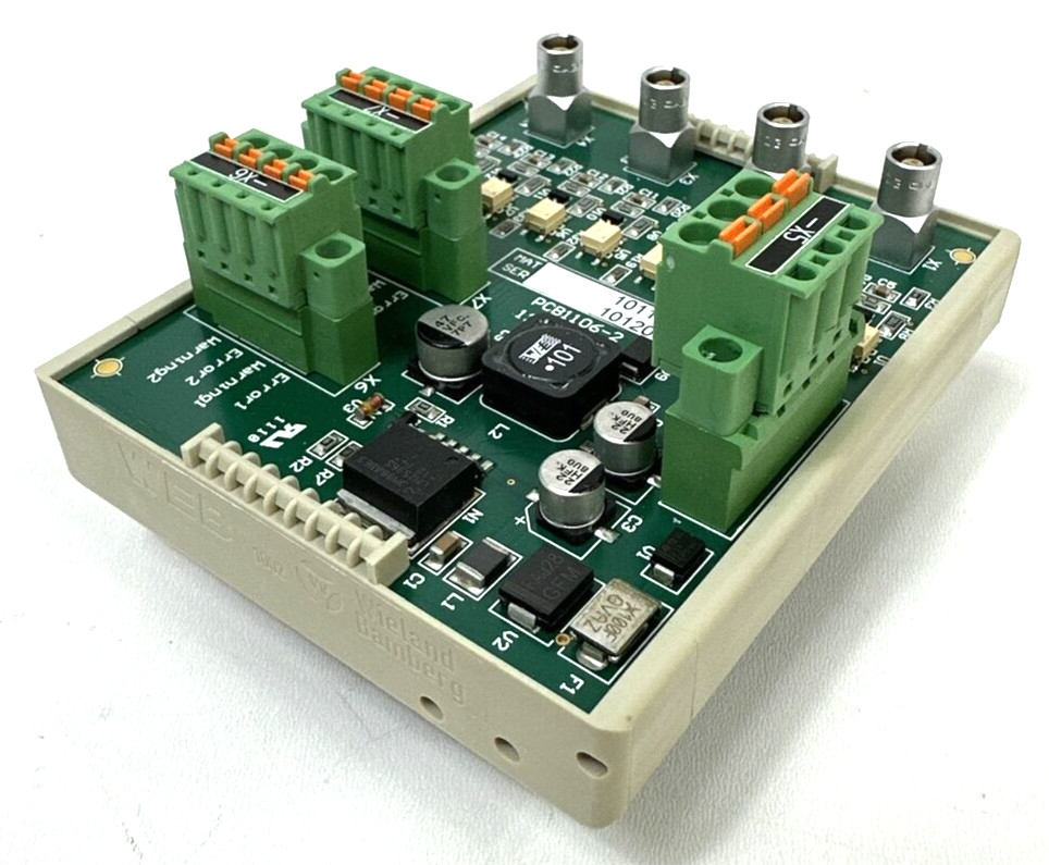 WEB 1002 Wieland Bamberg 101110288/b, PCB1106-2 Module Control Board Board
